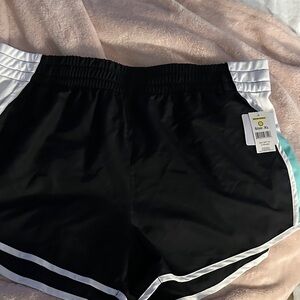 Zone Pro Black and White Athletic Shorts